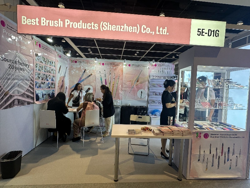 Кампанія Best Brush Co.,Ltd зрабіла моцнае ўражанне на выставе Cosmoprof HK 2025, дэманструючы дасканаласць фабрычнай вытворчасці